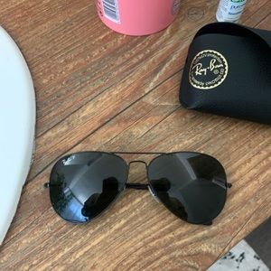 Ray ban polarized aviators